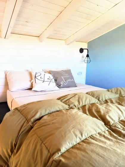 Las camas se ubican en los entrepisos