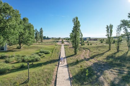 Las caminos de El Salvaje, Chacras Marítimas.