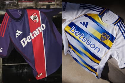 Las camisetas son la tercera opción de cada club en la temporada (Foto: X)