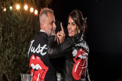 El día de su casamiento, la pareja usó camperas similares a las que lucieron hace años Kim Kardashian y Kanye West