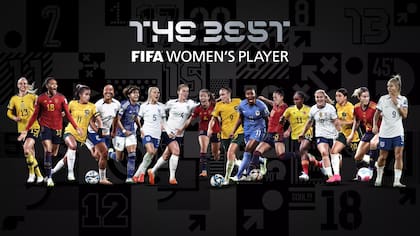 Las candidatas The Best a la Jugadora FIFA del año