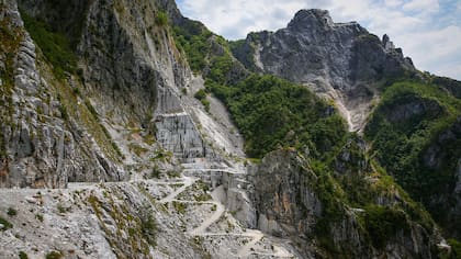 El camino que conduce a la cantera