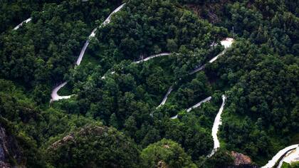 El camino que conduce a la cantera