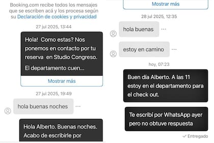 Las capturas de la víctima de la estafa