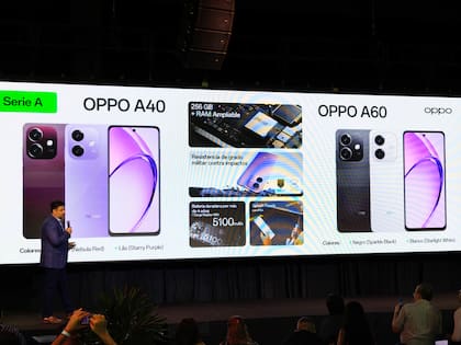 Las características de los Oppo A40 y A60 que se venden en la Argentina