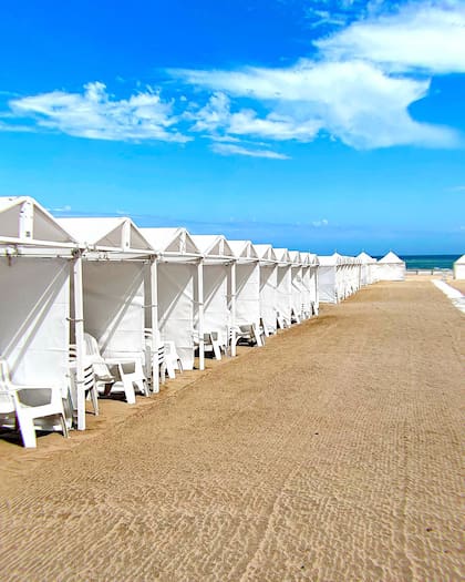 Las carpas de Mute Mar del Plata