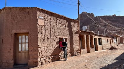 Las casas de adobe de Coranzulí