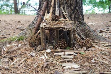Las casas de hadas son uno de los atractivos más grandes de la isla
