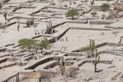 Las casas de los jefes estaban en lo más alto de la montaña.