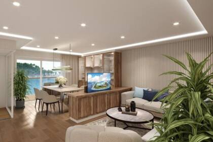 Las casas de MV Narrative se encuentran diseñadas para que sus propietarios puedan satisfacer todas sus necesidades en alta mar