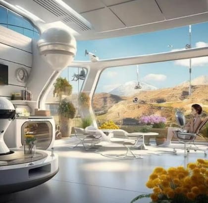 Las casas del futuro tendrían hologramas de ches reconocidos en las cocinas