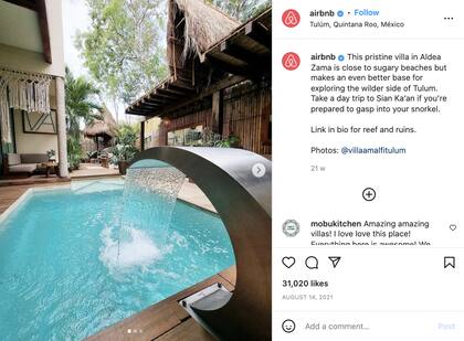 Las casas más elegidas por usuarios de Airbnb