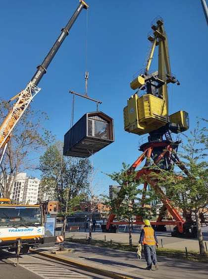 Las casas modulares se pueden transportar hacia donde se las quiera instalar