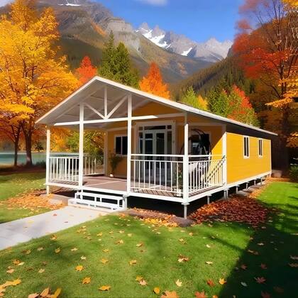 Las casas prefabricadas en Amazon cuestan una décima parte del valor de una vivienda tradicional o incluso menos (Amazon/XiangZZ)