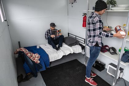 Las casas son de 6 metros cuadrados