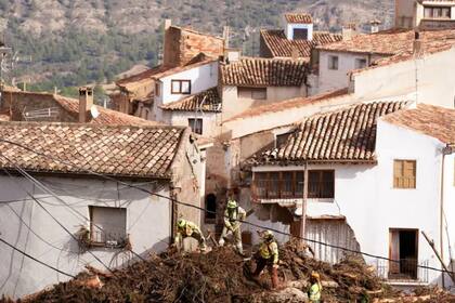 Las casas ubicadas a la altura también fueron alcanzadas por las inundaciones