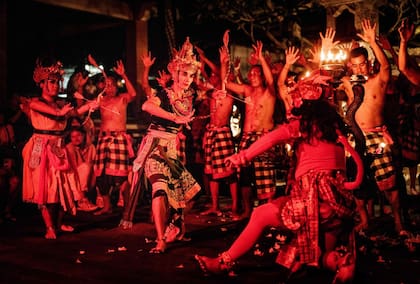 Las celebraciones en Bali.