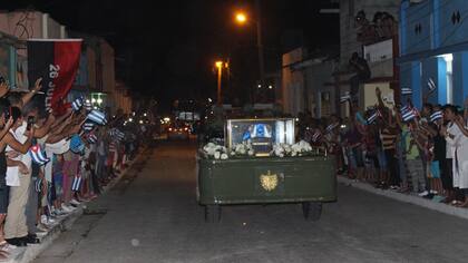 Las cenizas de Fidel Castro y el "Che" Guevara, juntas en Santa Clara