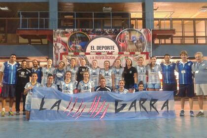 Las chicas argentinas tras el tercer puesto en La Habana