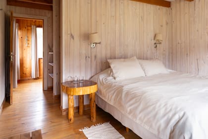 Las cinco habitaciones están decoradas de manera acogedora