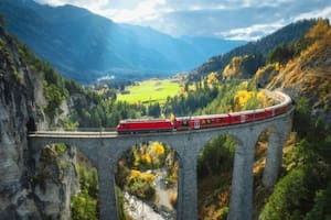 Cinco rutas de tren que sorprenden por su belleza e importancia histórica