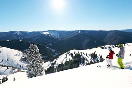 Las clases de esquí pueden ser grupales o invividuales, podés reservarlas online en www.vail.com