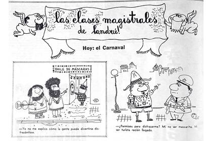 Las clases magistrales de Landrú, 1972