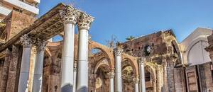 El templo cuyas obras se abandonaron hace casi un siglo y hoy se usa de “patio cultural”