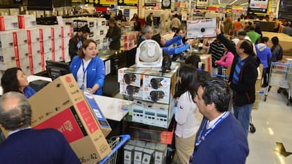 Las compras en Chile son un imán para los argentinos