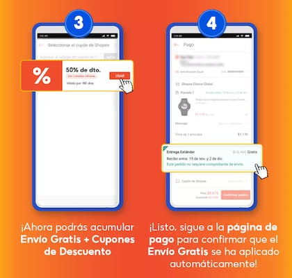 Las compras se realizan igual que en otro sitios (Foto: shopee.com.ar)