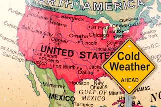 El mapa actualizado con las tormentas y la nieve por el Día de Acción de Gracias en Estados Unidos