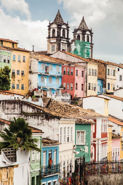 Las construcciones coloniales y coloridas de Salvador