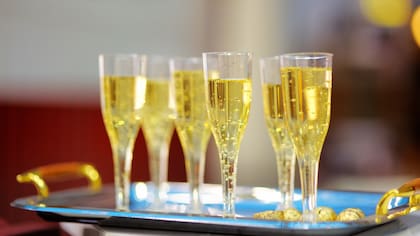 Las copas tulipán son mejores que las flauta