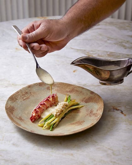 Las creaciones culinarias de Darroze se destacan por el respeto a los productos que se utilizan en cada plato