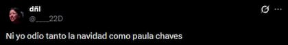 Las críticas contra Paula Chaves fueron lapidarias