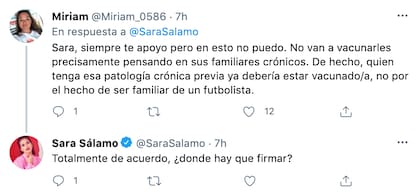 Las críticas de los usuarios a la esposa de Isco Alarcón por defender la vacunación de los futbolistas