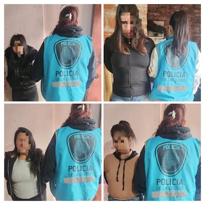 Las cuatro hermanas de 16, 21, 24 y 35 años quedaron detenidas