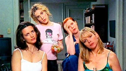 Las cuatro actrices en la famosa serie Sex and the city que pasó a la pantalla grande