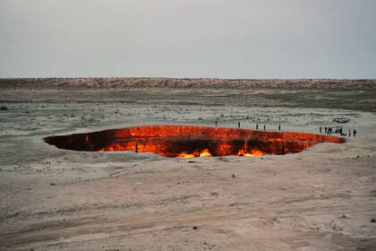 Las cuevas dinamitadas estaban conectadas a yacimientos de gas natural