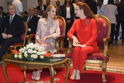 Las damas demostraron en todo momento la complicidad y buena relación que las une