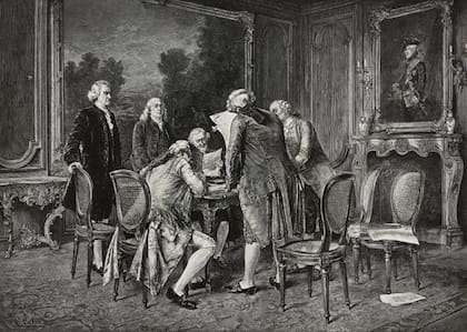 Las diferencias al momento de interpretar la frontera trazada en el Tratado de París dse 1783 fueron uno de los motivos que permitieron el nacimiento de la República de Indian Stream