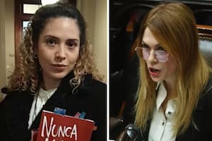 Las diputadas de La Libertad Avanza Lourdes Arrieta y Lilia Lemoine
