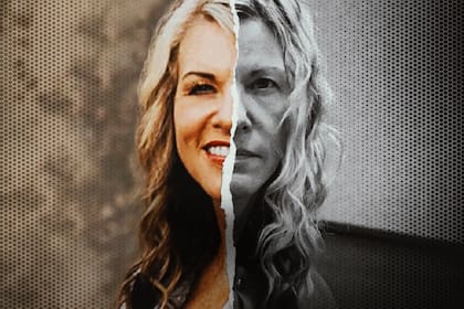 Las dos caras de la asesina: por un lado, una madre amorosa; por el otro, la criminal que "adoraba al demonio" (Captura Netflix)