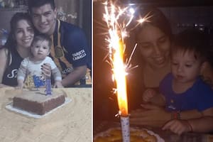El desgarrador posteo de la novia del playero asesinado al festejar los dos años de su hijo