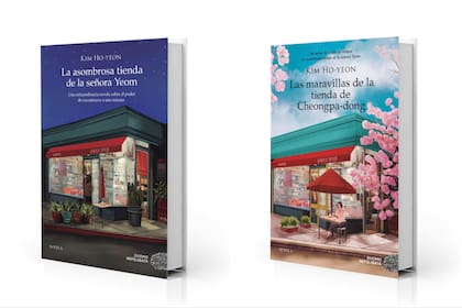 Las dos novelas de Kim Ho-Yeon están ambientadas en tiendas veinticuatro horas; publicadas por el sello español Duomo, se consiguen en el stand de Riverside