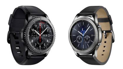 Las dos versiones del Gear S3: Frontier y Classic; las funciones son las mismas, sólo cambia el aspecto