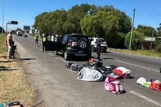 Con licencia trucha: demoraron a un hombre que manejaba de manera imprudente y transportaba drogas