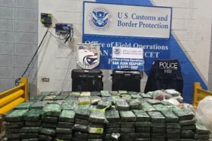 Las drogas incautadas por la CBP en Puerto Rico
