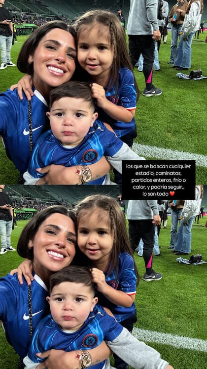 Las dulces palabras de Valentina Cervantes para sus hijos (Foto: Instagram @valucervantes)