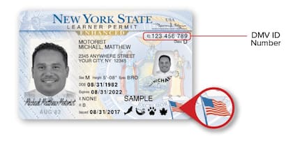 Las EDL se pueden distinguir de otras identificaciones por la leyenda "Enhanced" y la bandera de EE.UU.